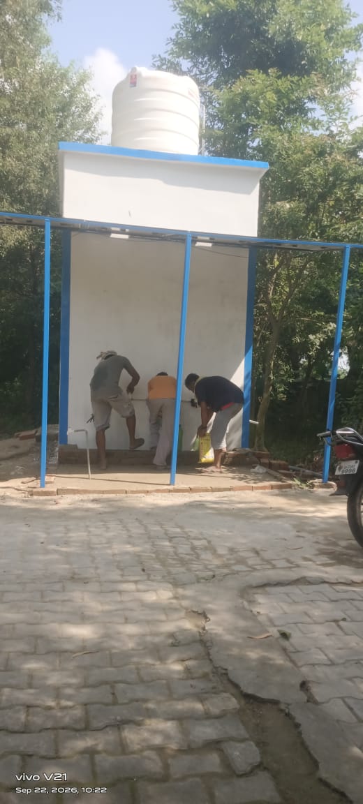 Filtered water in community use