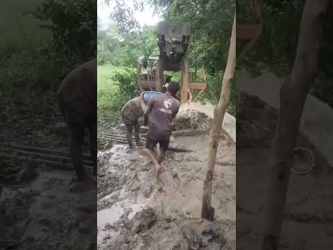 200-foot borewell construction video thumbnail
